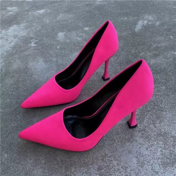 Pink shoes