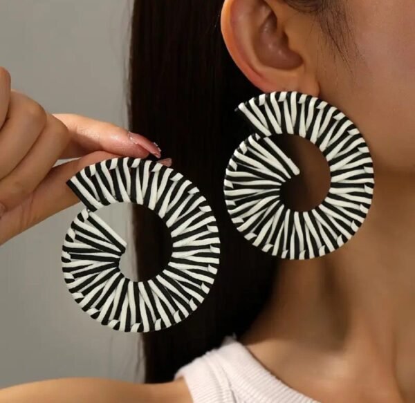 Two tone earrings